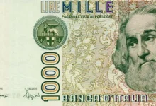 Vecchie Lire con Giuseppe Garibaldi